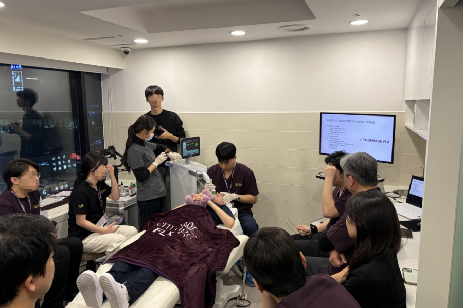 써마지 마스터 클래스 핸즈온 교육 자료 사진